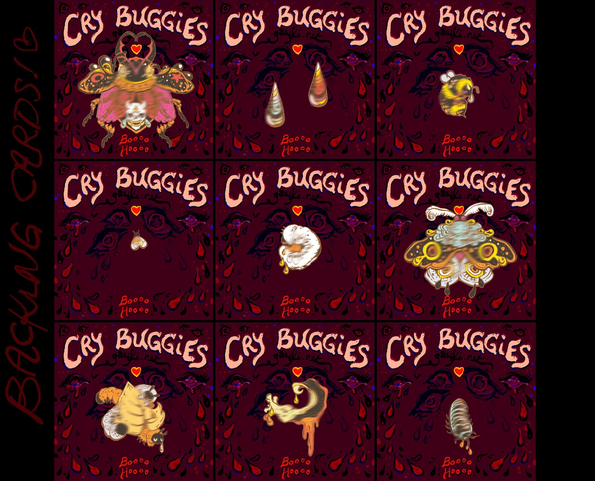 Cry Buggies [Enamel Pins] **RETIRING LOW STOCK