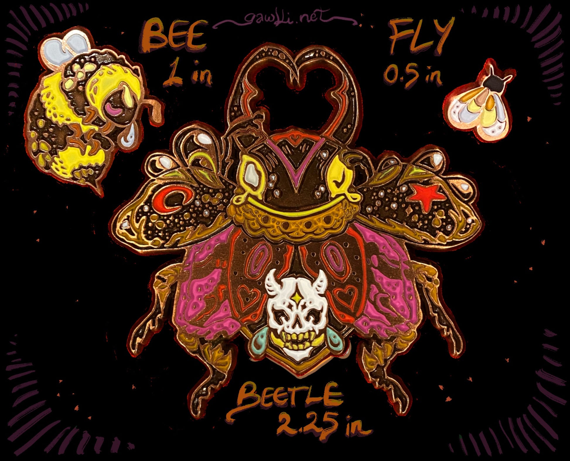 Cry Buggies [Enamel Pins] **RETIRING LOW STOCK