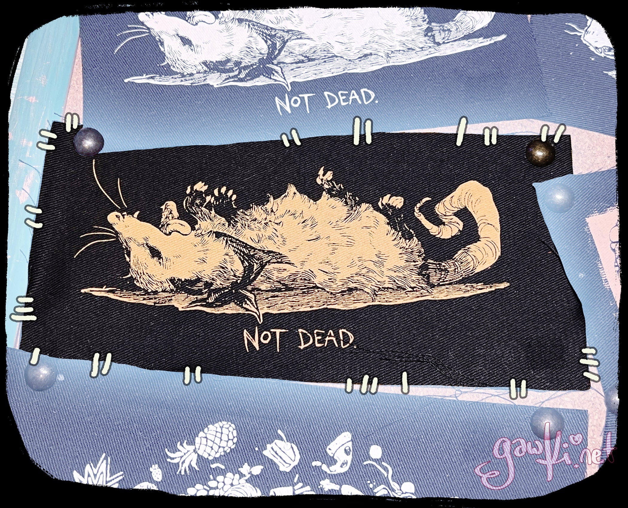 Not Dead - Ivory or Tan [Patch]